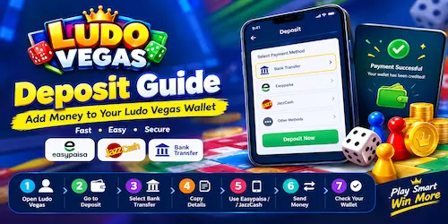 Ludo Vegas Deposit Guide
